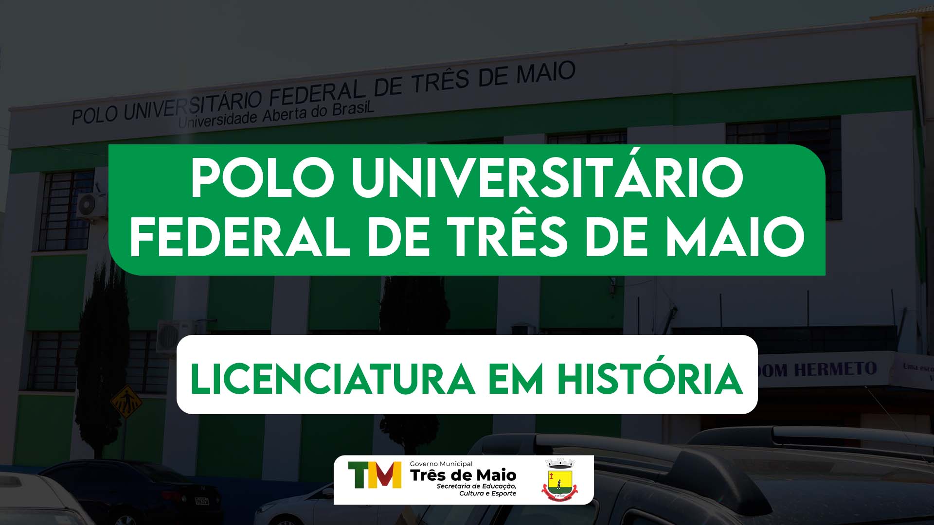 INSCRIÇÕES ABERTAS PARA LICENCIATURA EM HISTÓRIA