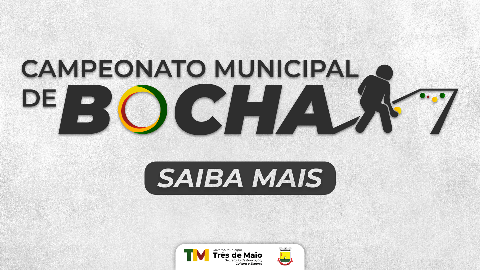ESTÁ SENDO ORGANIZADO O PRIMEIRO CAMPEONATO MUNICIPAL DE BOCHA
