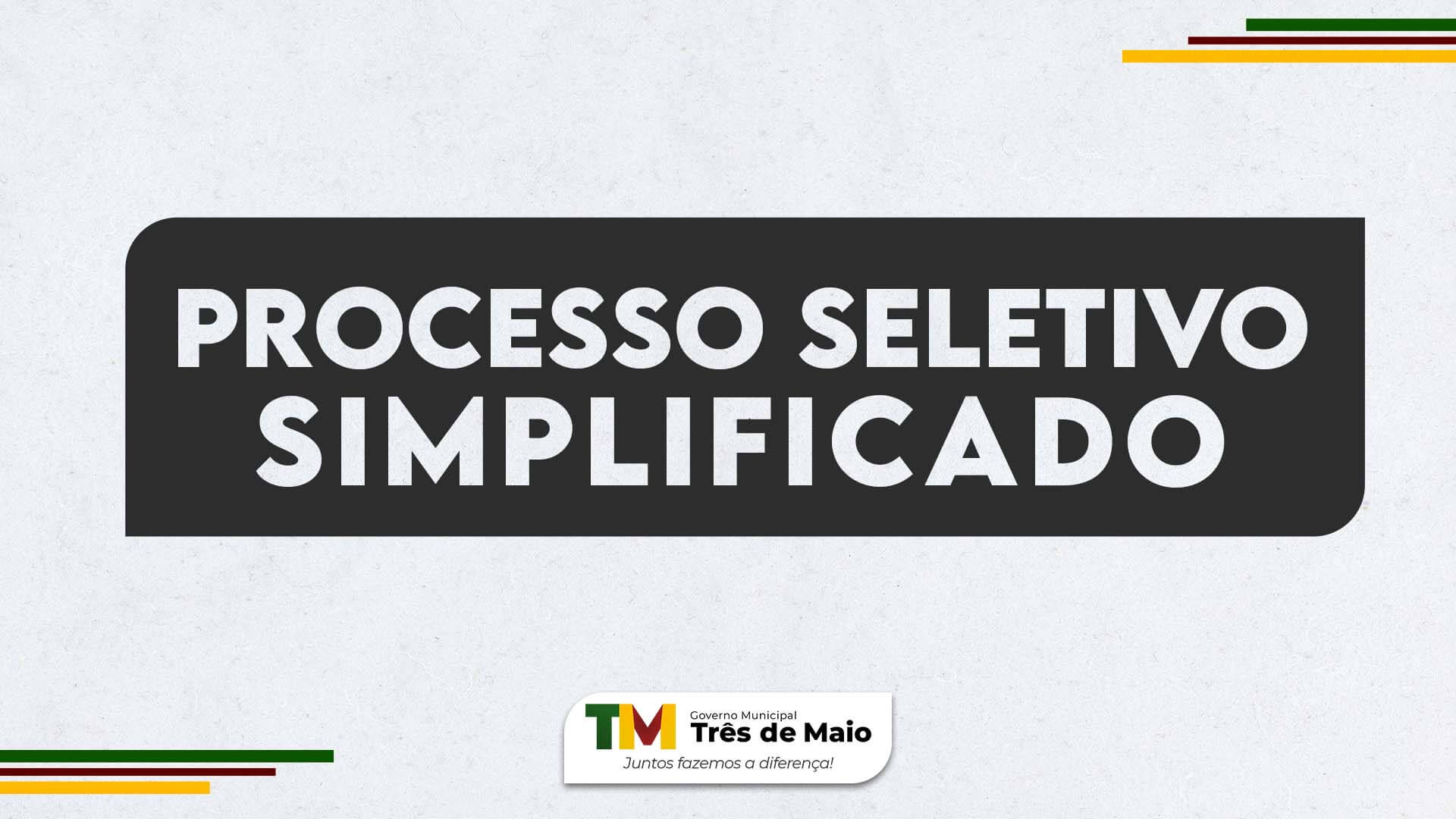 INSCRIÇÕES PARA O PROCESSO SELETIVO SIMPLIFICADO DE AUXILIAR E MONITOR DE EDUCAÇÃO INFANTIL ENCERRAM HOJE