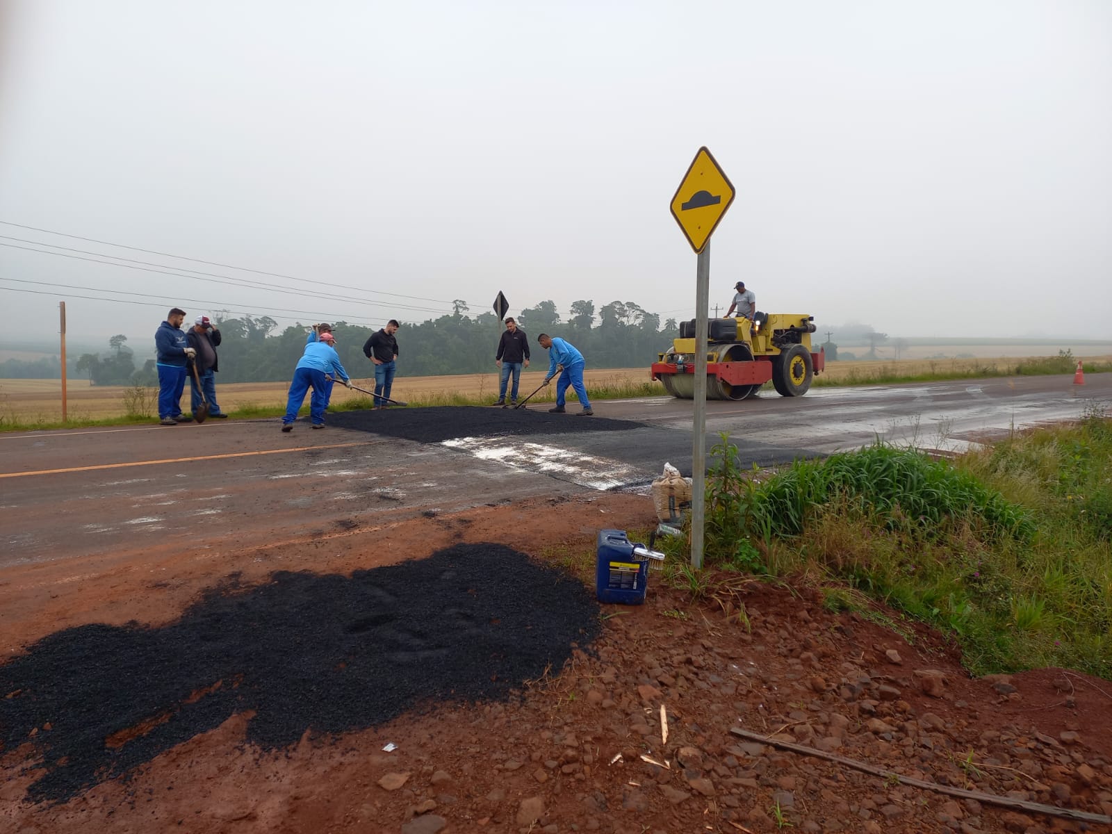 OBRAS ESTÃO SENDO REALIZADAS NA RODOVIA DO DESENVOLVIMENTO