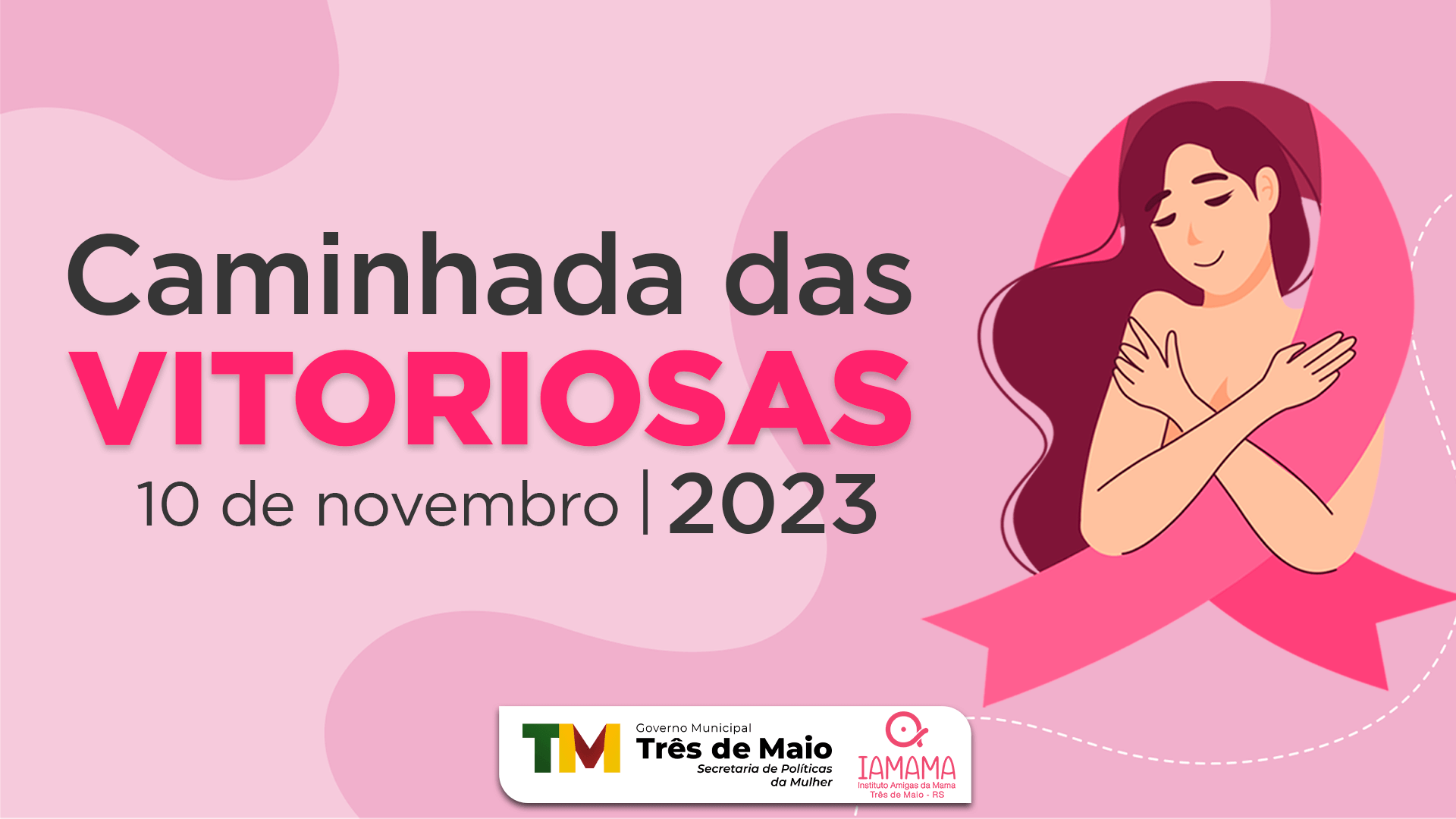 CAMINHADA DAS VITORIOSAS É TRANSFERIDA