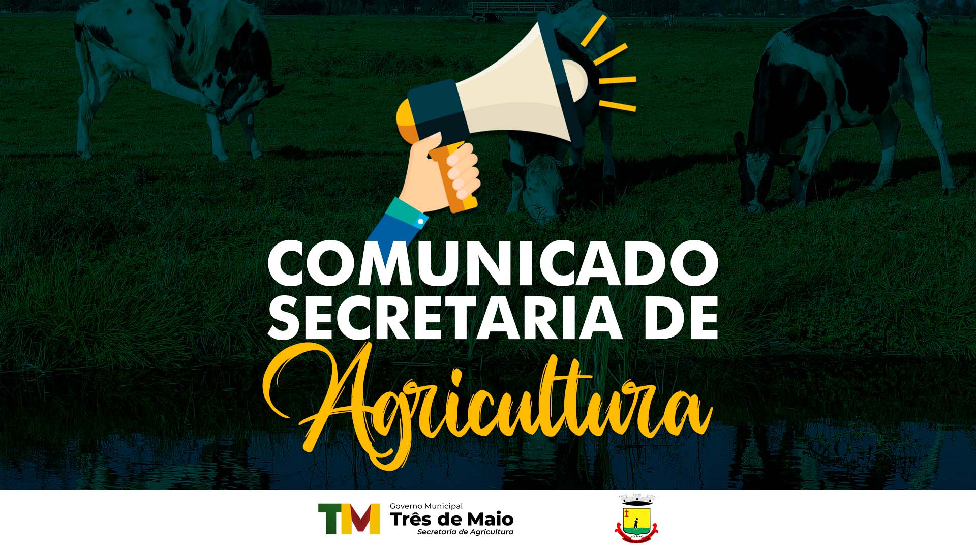 COMUNICADO DA SECRETARIA DE AGRICULTURA