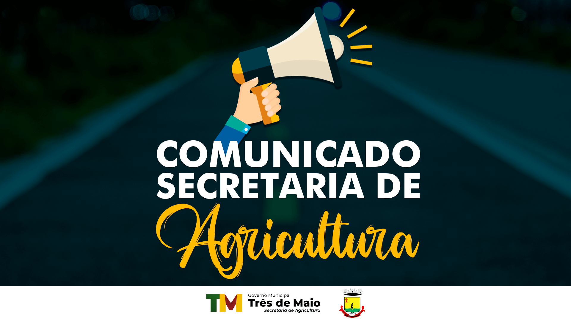 COMUNICADO DA SECRETARIA DE AGRICULTURA 