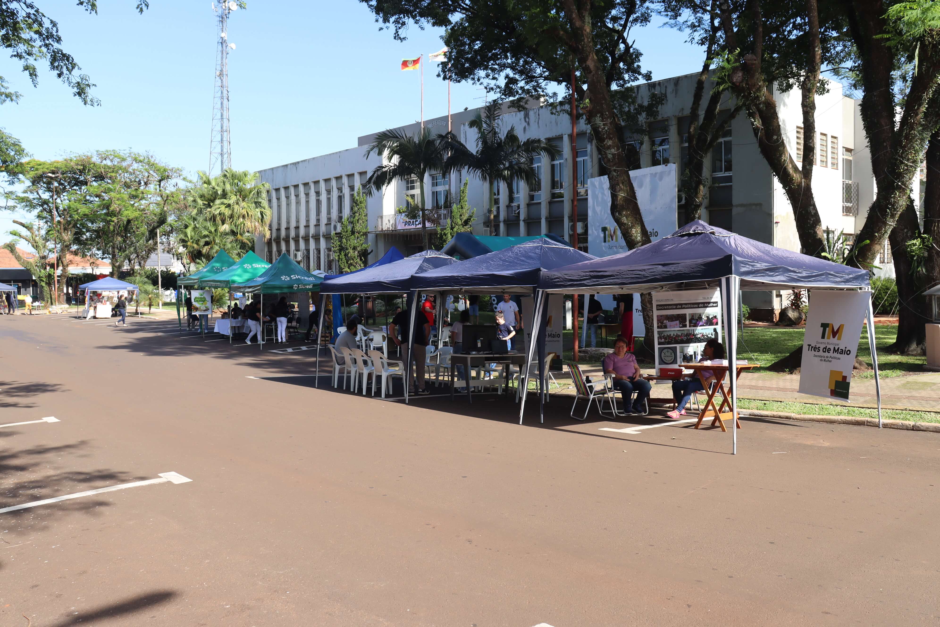 PROJETO GOVERNO NA PRAÇA OCORREU NO SÁBADO