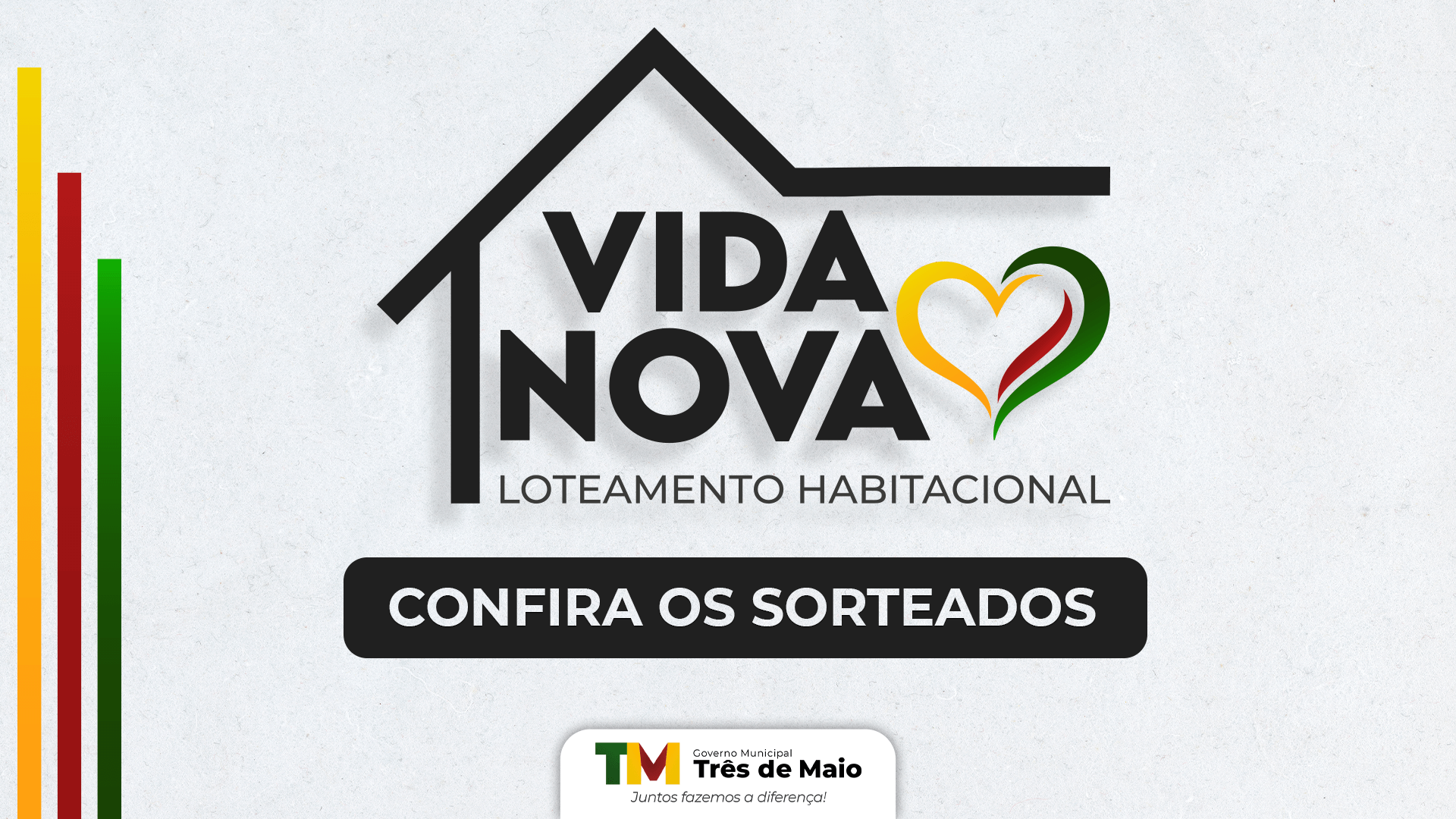 CONFIRA A RELAÇÃO DOS CONTEMPLADOS PELO SORTEIO DOS LOTES HABITACIONAIS