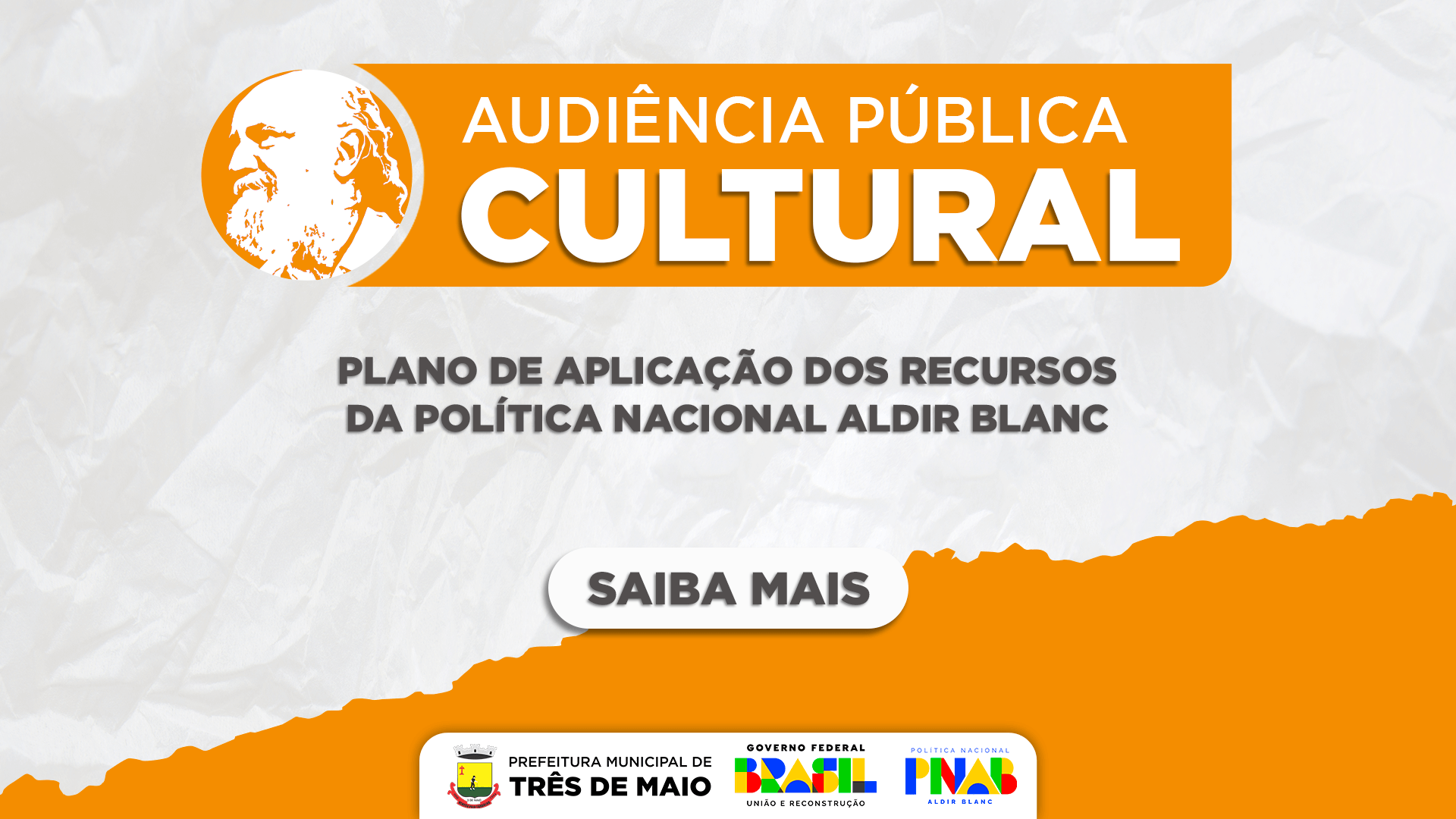 <p>AUDI&Ecirc;NCIA P&Uacute;BLICA CULTURAL OCORRE NA PR&Oacute;XIMA SEMANA</p>