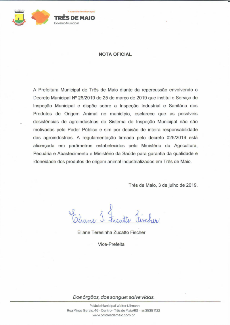 NOTA OFICIAL 