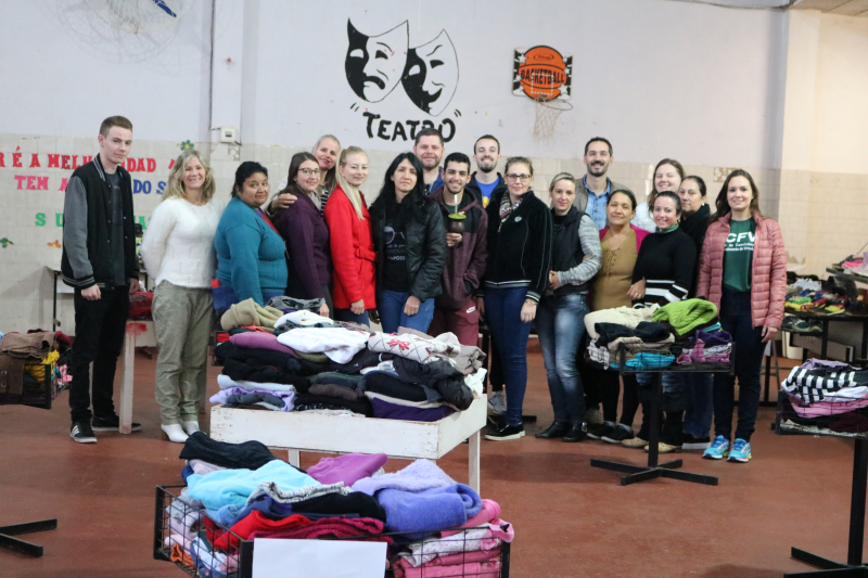 Secretaria de Desenvolvimento Social realizou Varal Solidário