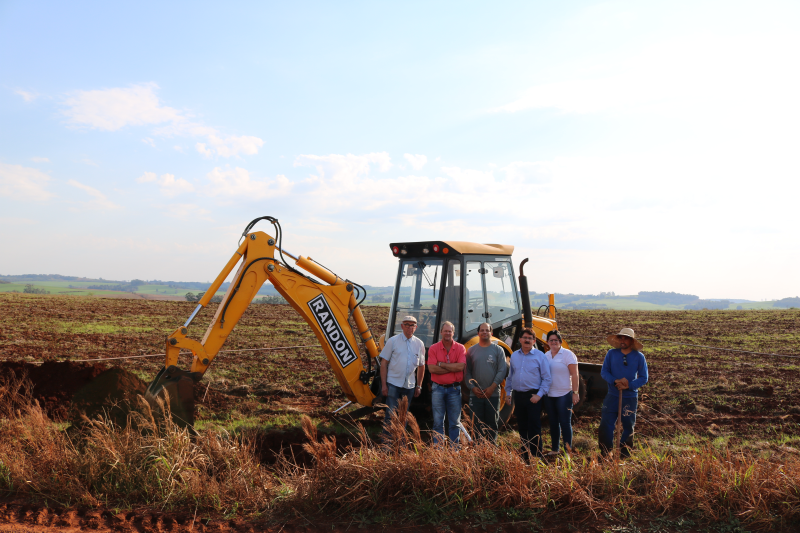 Secretaria de Agricultura inicia obras de instalação de nova rede de água