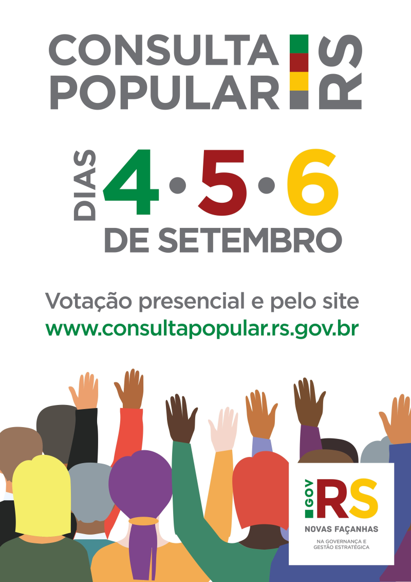 Votação da Consulta Popular acontecerá em Três de Maio na próxima semana