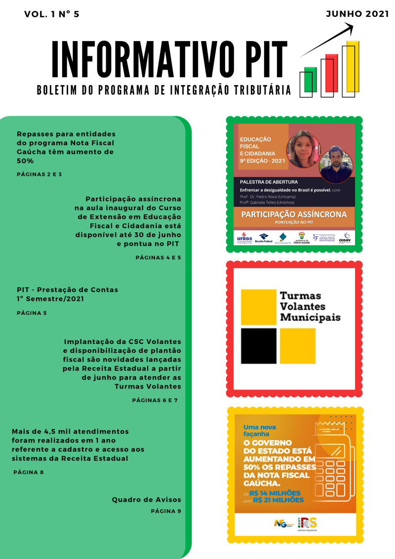 Informativo PIT nº 5 - Junho/2021