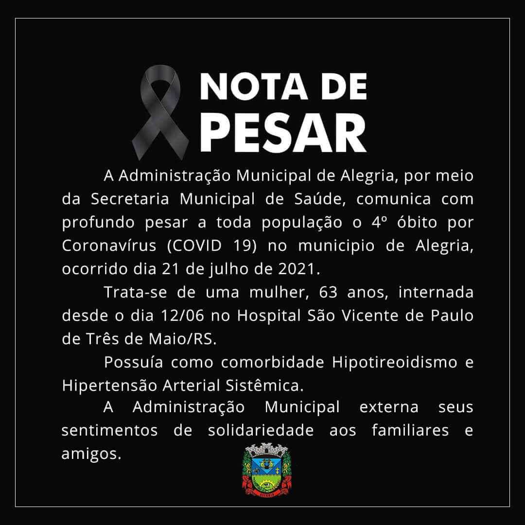 Nota de Pesar