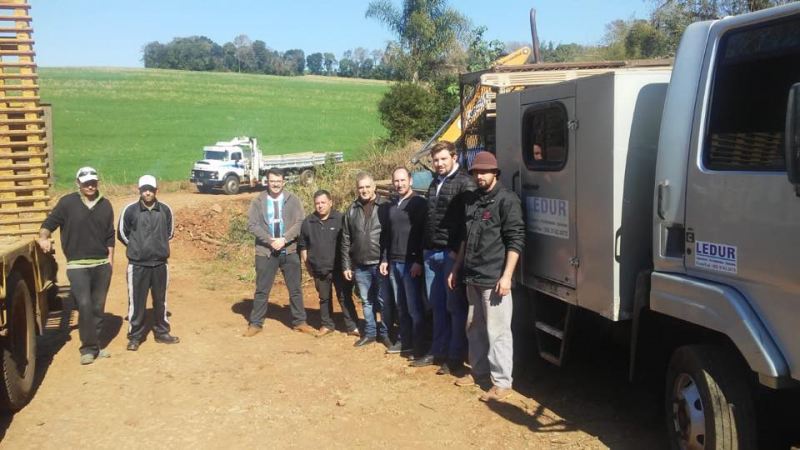 EMPRESA LEDUR JÁ DA INÍCIO AS PONTES