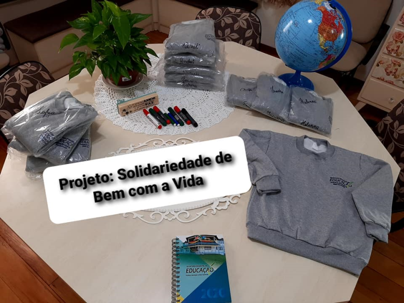 PROJETO SOLIDARIEDADE DE BEM COM A VIDA
