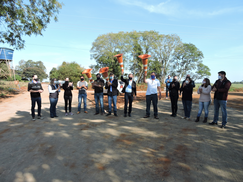 Município Inaugura mais uma grande obra de pavimentação