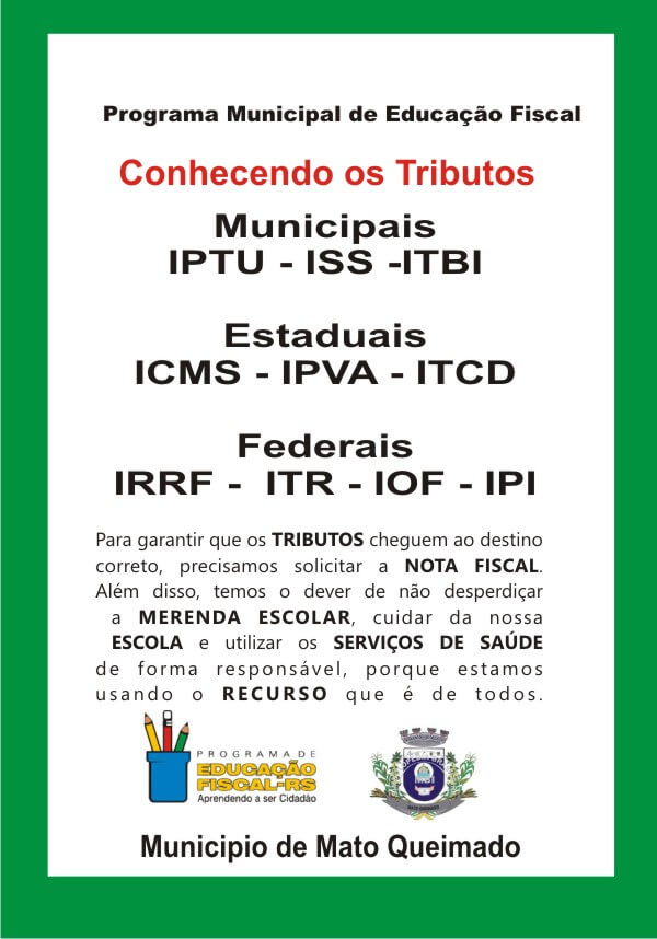 <p><strong>PROGRAMA MUNICIPAL DE EDUCA&Ccedil;&Atilde;O FISCAL</strong></p>