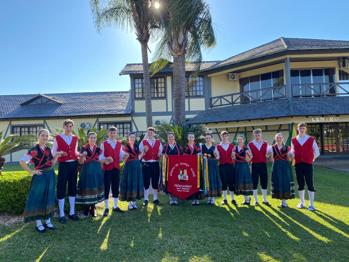 <p>GRUPO ADULTO FROHLICHKEIT PARTICIPA DO 16&deg; ENCONTRO DE GRUPOS FOLCL&Oacute;RICOS.&nbsp;</p>