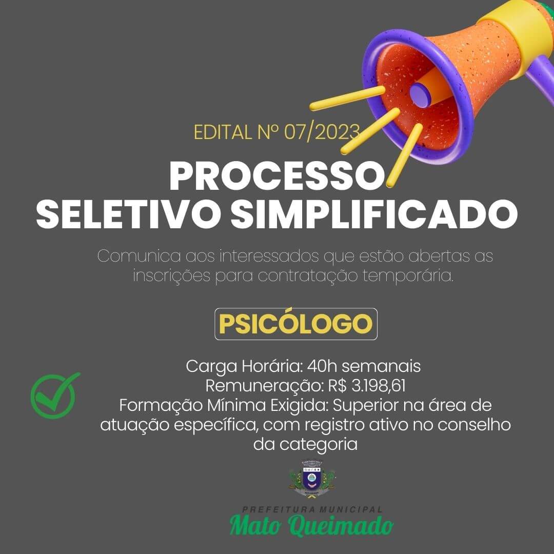 PROCESSO SELETIVO SIMPLIFICADO