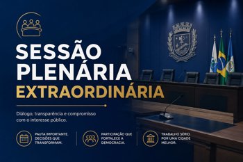 SESS&Atilde;O EXTRAORDIN&Aacute;RIA<br /><br />30.06.2026<br />08:30
