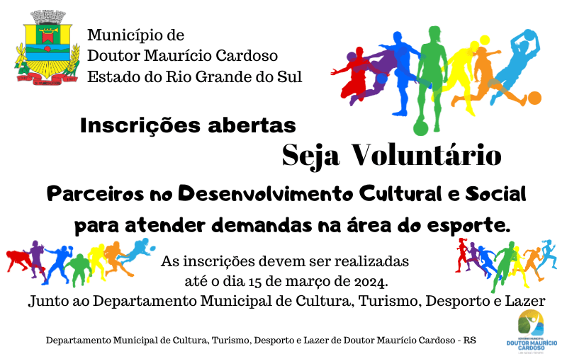 Seja um Voluntário 