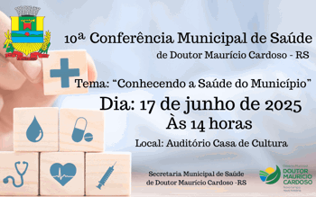 <p>10&ordf; Confer&ecirc;ncia Municipal de Sa&uacute;de</p>