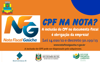<p>Munic&iacute;pio de Doutor Maur&iacute;cio Cardoso contempla contribuintes com pr&ecirc;mios da Nota Fiscal Ga&uacute;cha.</p>