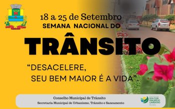 <h2 class="western"><strong>Doutor Maur&iacute;cio Cardoso promove a&ccedil;&otilde;es educativas na Semana Nacional do Tr&acirc;nsito 2025</strong></h2>