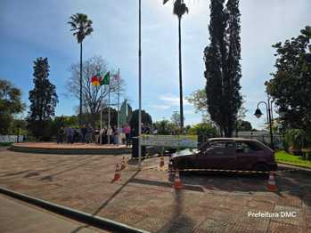 <h3 data-start="172" data-end="253"><strong data-start="176" data-end="253">Semana Nacional do Tr&acirc;nsito &eacute; aberta com solenidade na Pra&ccedil;a Afonso Rohde</strong></h3>