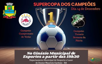 <p><strong>Supercopa dos Campe&otilde;es</strong></p>