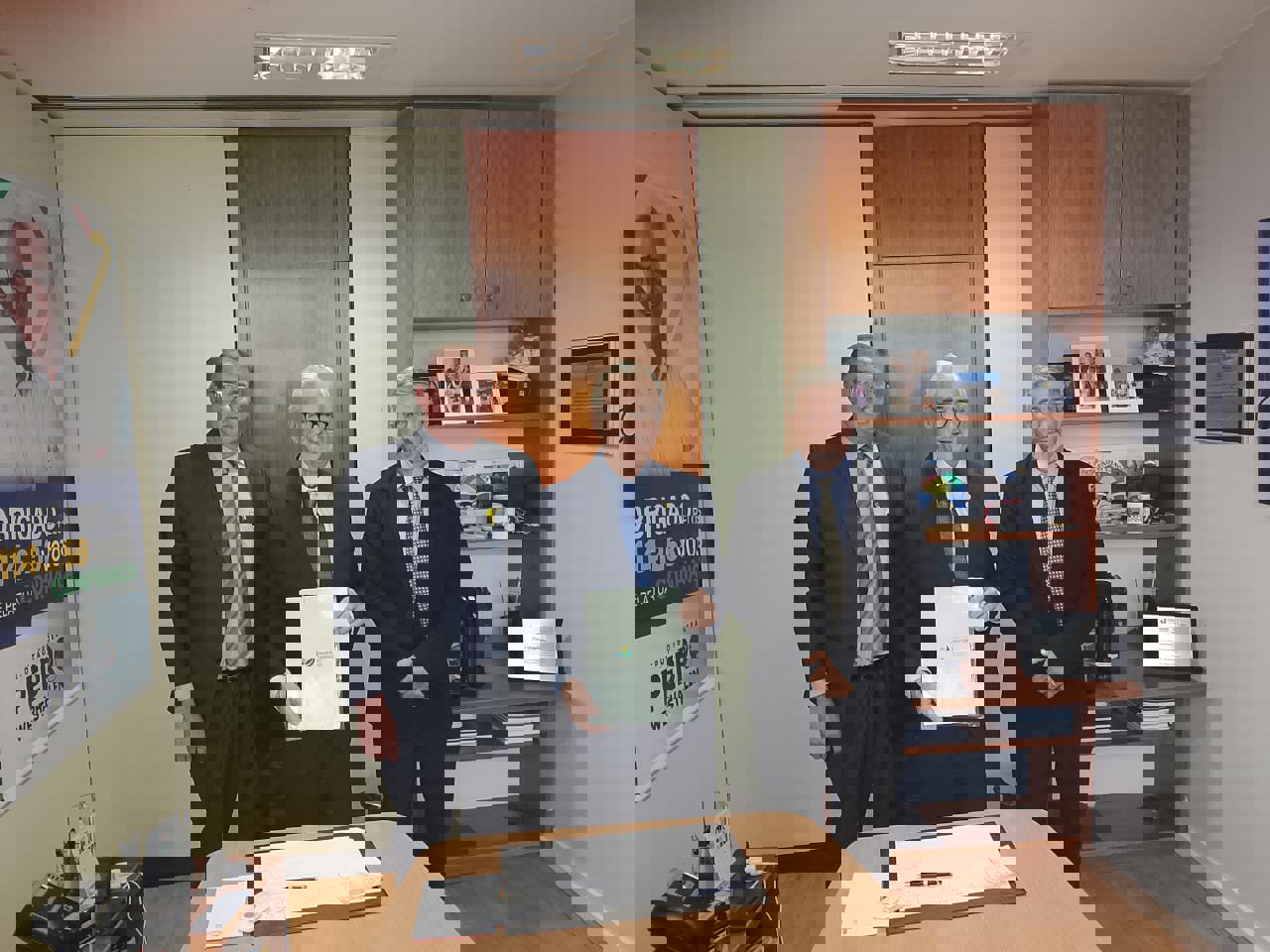 <p><strong><span style="font-size: large;">Prefeito cumprem agenda em Bras&iacute;lia em busca de recursos para o desenvolvimento do munic&iacute;pio</span></strong></p>