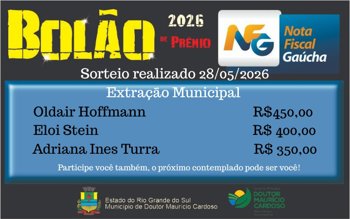 Sorteio Nota Fiscal Ga&uacute;cha