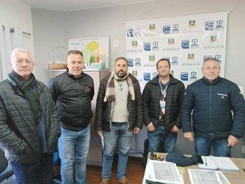 Reunião define elaboração de projeto piloto de conservação de microbacias hidrográficas em Doutor Maurício Cardoso