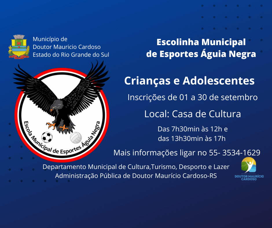  Escolinha Municipal de Esportes Águia Negra 