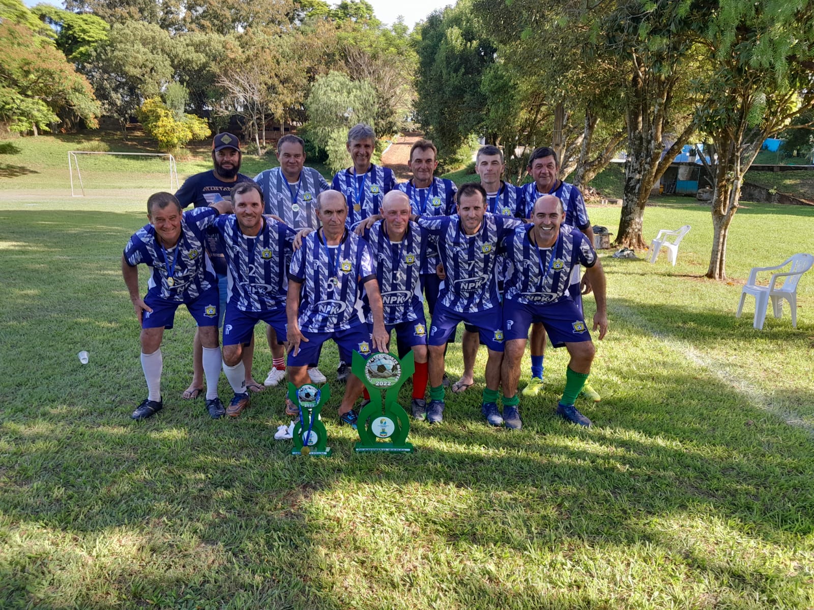 Bela Aurora é campeão do Circuito Master de Futebol 7.
