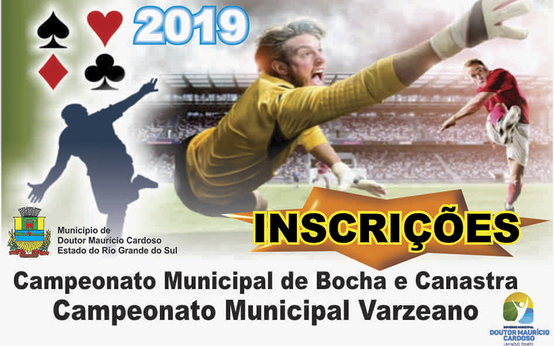 DMC: Município está com inscrições abertas para dois campeonatos municipais