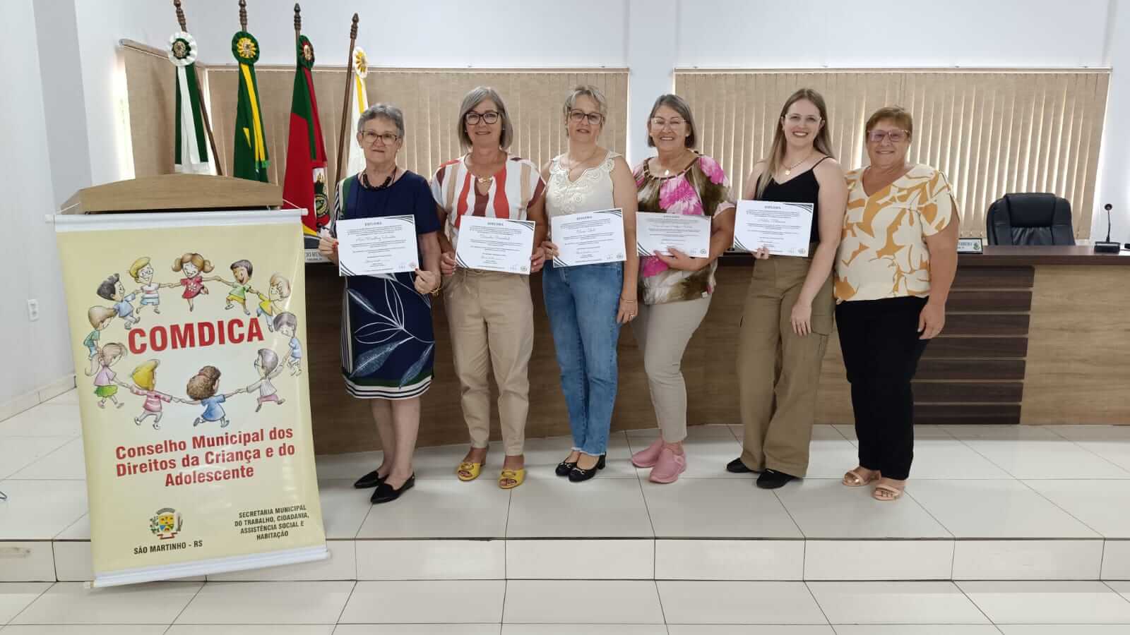 Empossadas as novas Conselheiras  Tutelares! 