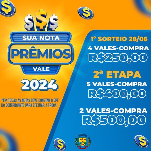 <p>Sua Nota Vale Pr&ecirc;mios 2024!</p>