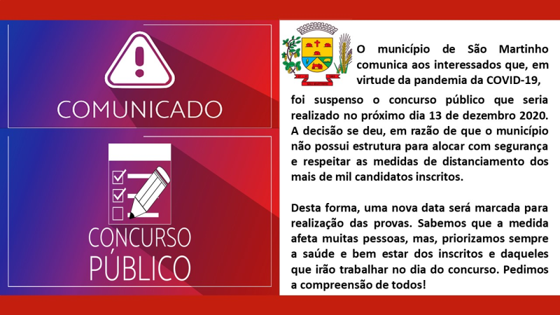 COMUNICADO- CONCURSO PÚBLICO