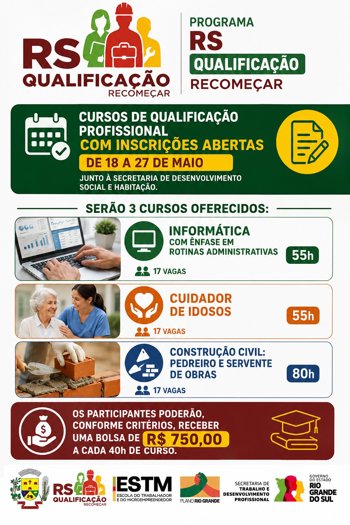 RS QUALIFICA&Ccedil;&Atilde;O RECOME&Ccedil;AR