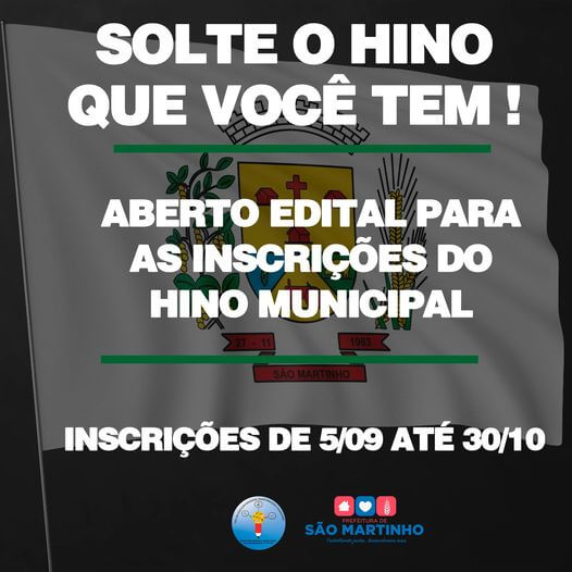 Concurso Hino Municipal - Regulamento