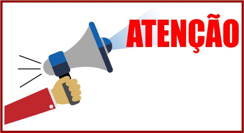 ATENÇÃO!!!!  COMUNICADO IMPORTANTE