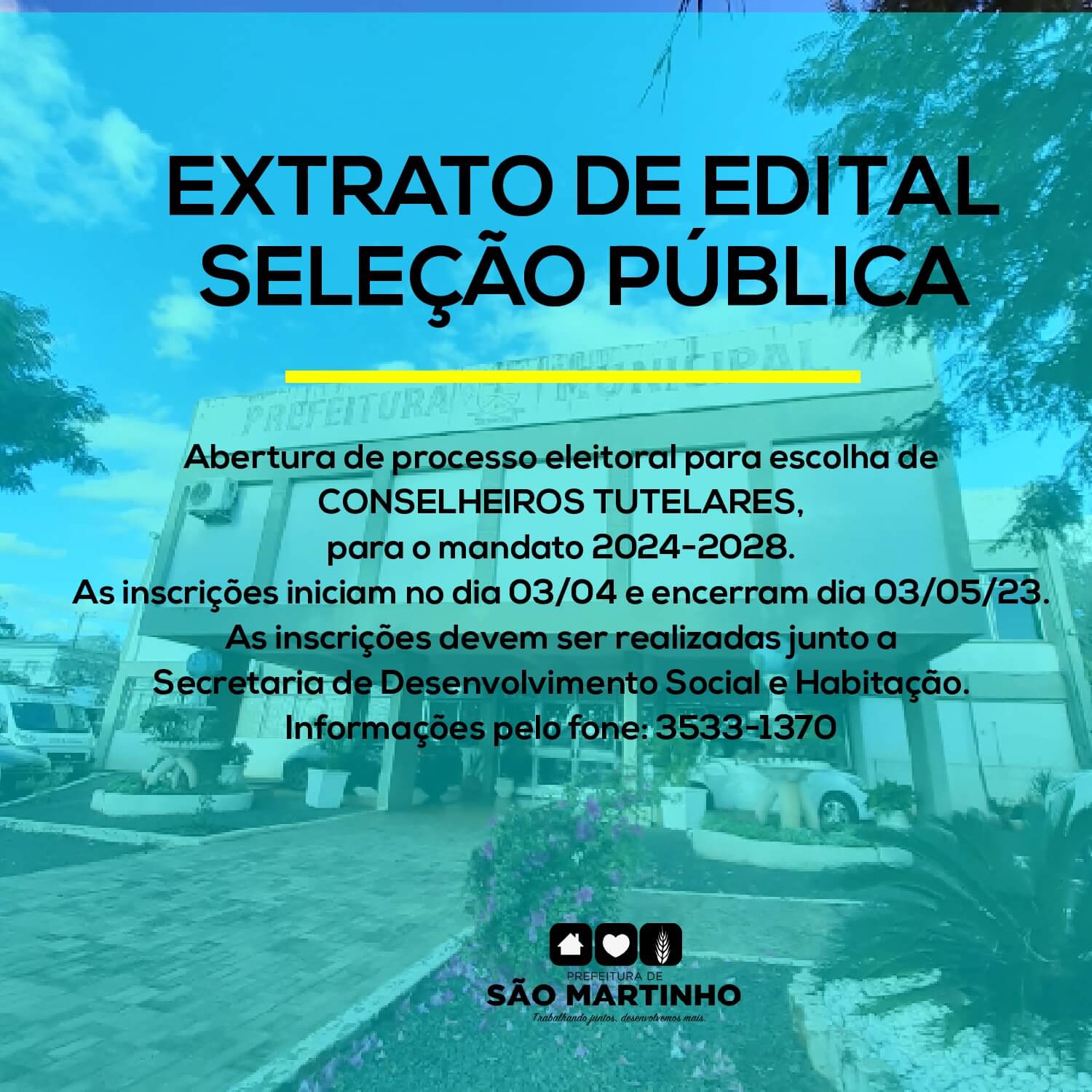 PROCESSO DE ESCOLHA DOS MEMBROS DO CONSELHO TUTELAR