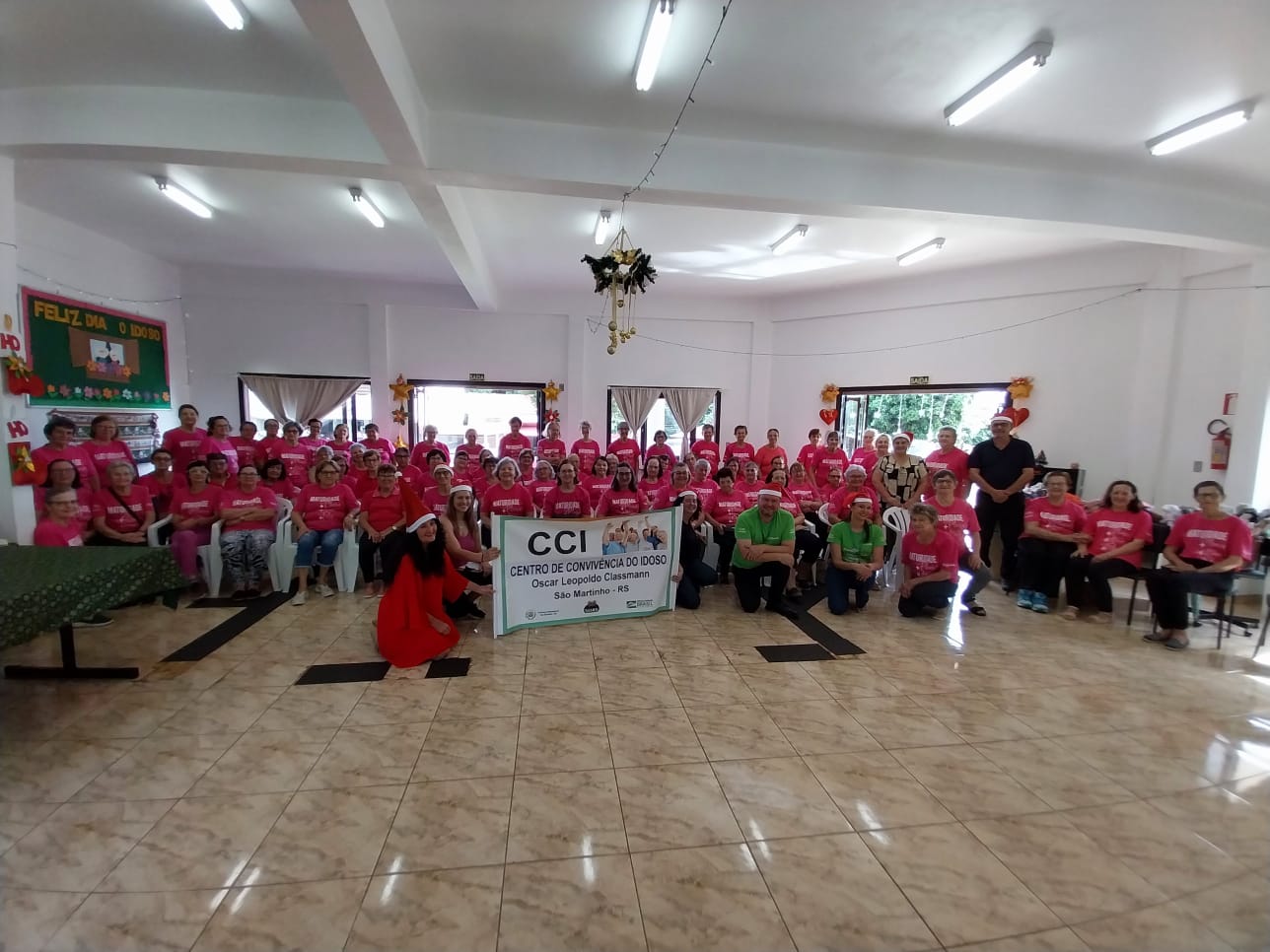 CONFRATERNIZAÇÃO DE FINAL DE ANO DO CENTRO DE CONVIVÊNCIA DO IDOSO