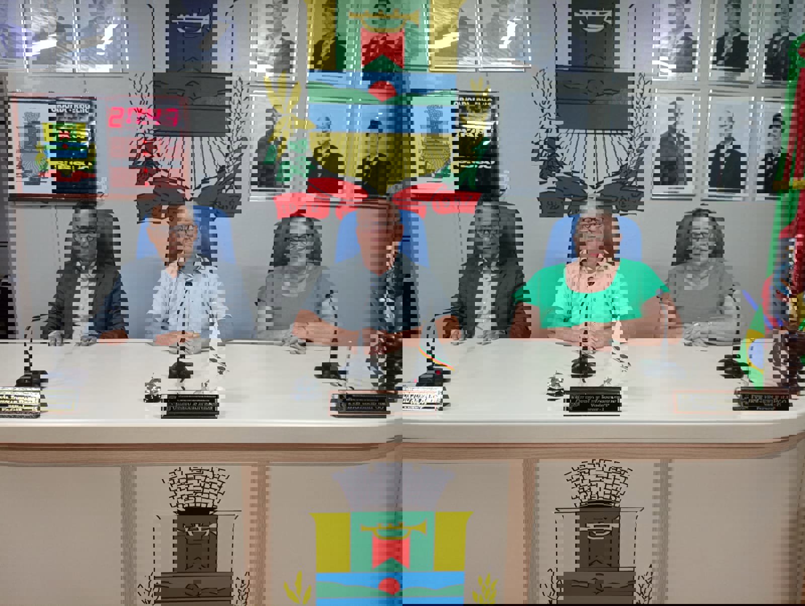 Mesa Diretora para o ano de 2026.