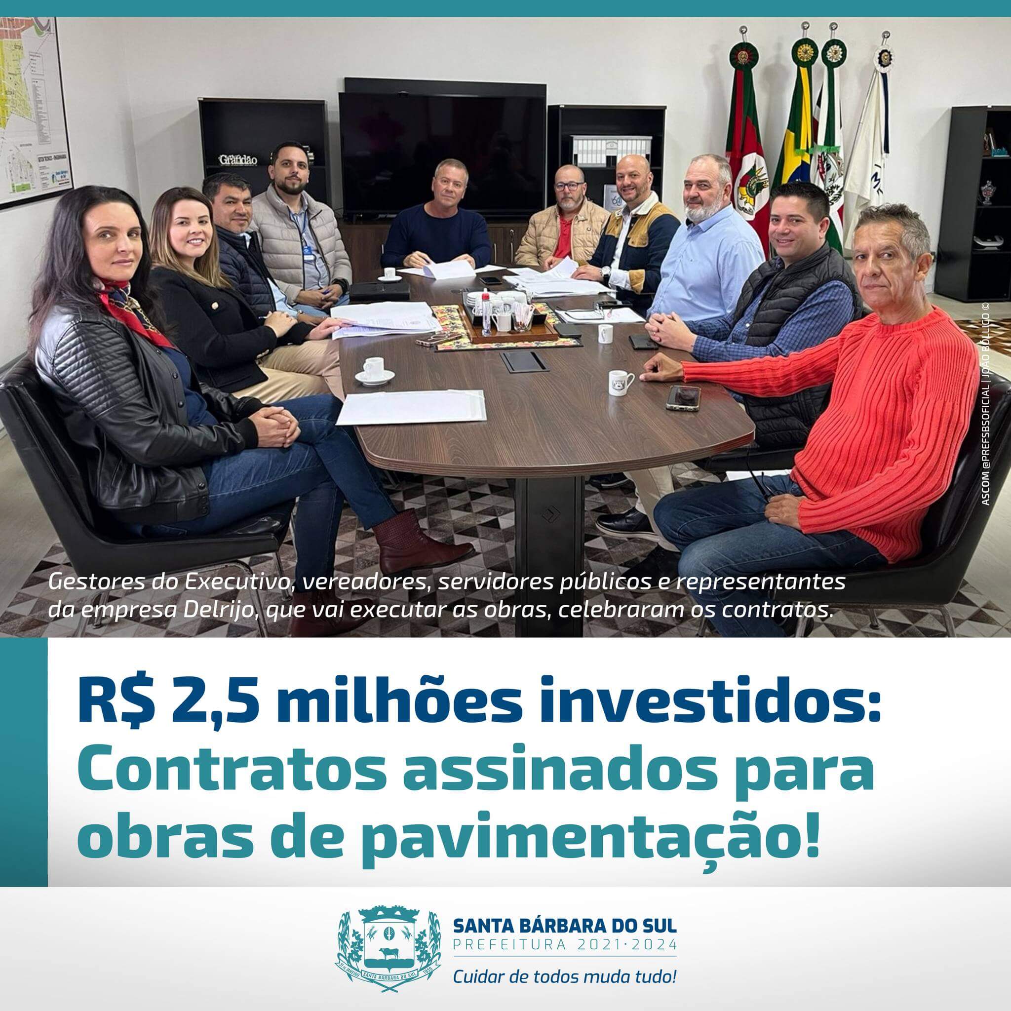 <p>Envio de R$ 400 mil e mais R$ 1 milh&atilde;o do programa Estadual Pavimenta 2 - do projeto Avan&ccedil;ar RS</p>