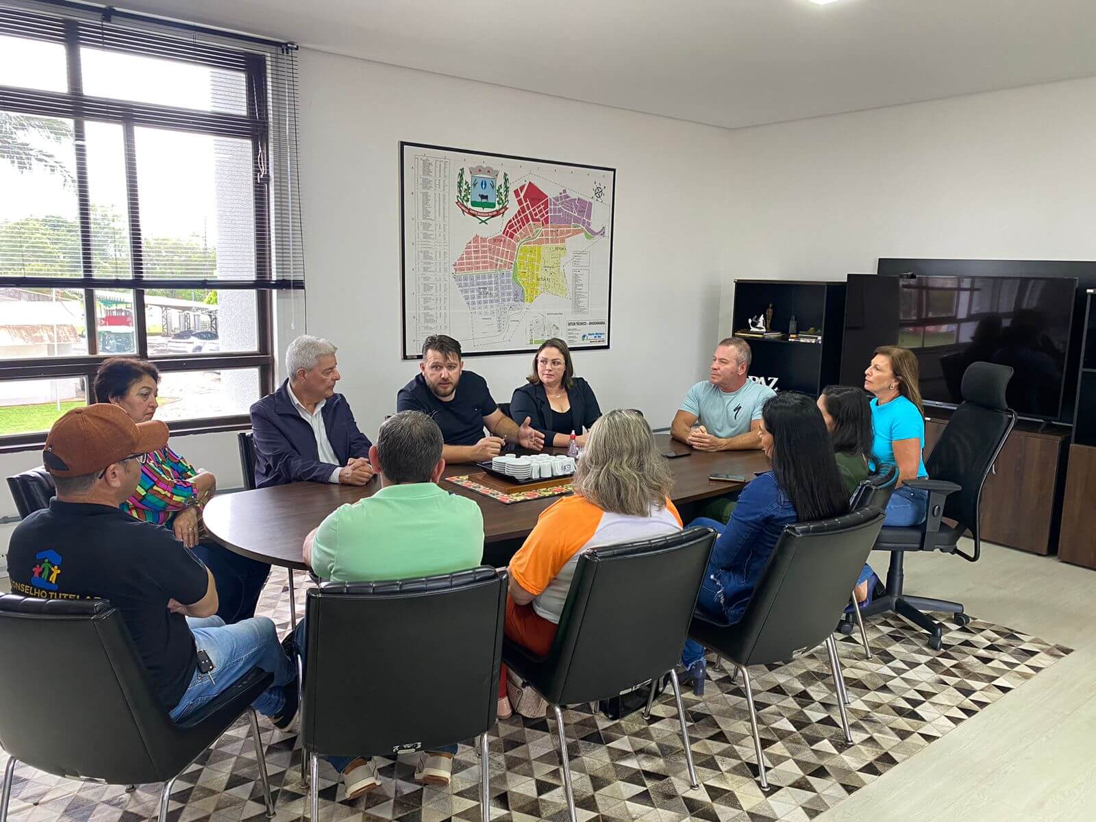 Audiência conjunta com Conselheiros Tutelares atuais e eleitos para 2024/2027
