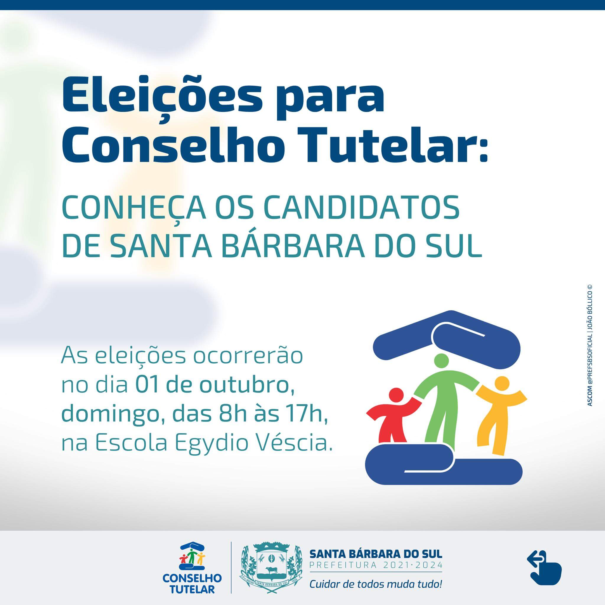 Votação para os representantes dos Conselhos Tutelares