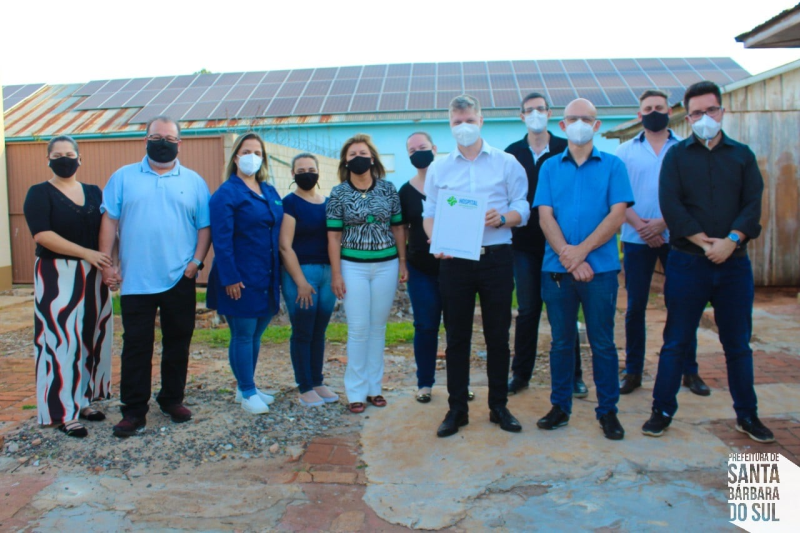  Deputado Marcel van Hattem visitou Hospital Santa Bárbara Beneficente e acompanhou investimentos