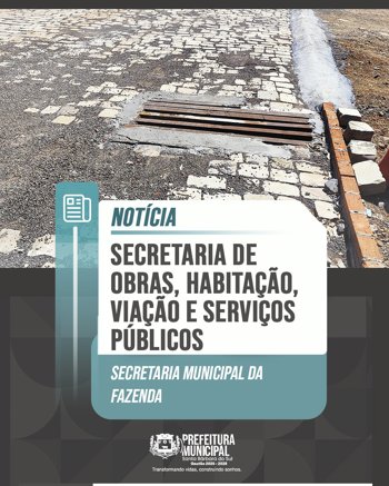 <p><span style="font-size: 14pt;">Secretaria de Obras mant&eacute;m ritmo intenso de servi&ccedil;o.</span></p>