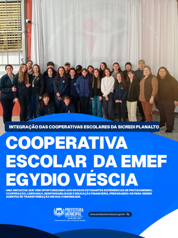 <span style="font-size: 14pt;"><strong>Integração das Cooperativas Escolares da Sicredi Planalto</strong></span>